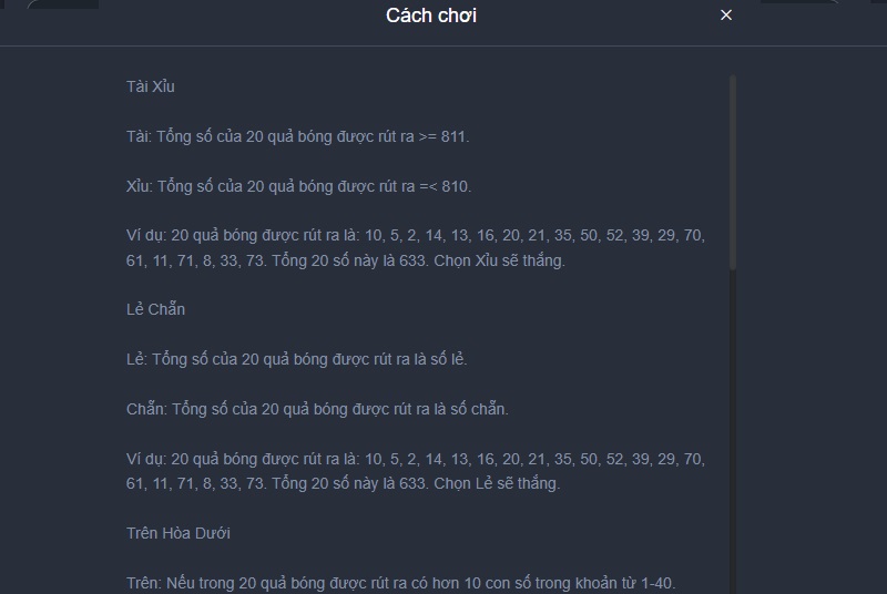 Keno 3 Đơn giản khi tham gia Keno tại LUCK8