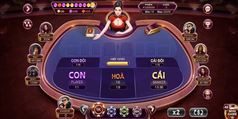 Baccarat 1 Baccarat là tựa game siêu hấp dẫn