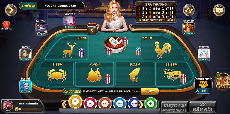 Bầu Cua 3 Bạn cần chú ý thực hiện quy trình chơi game chuẩn