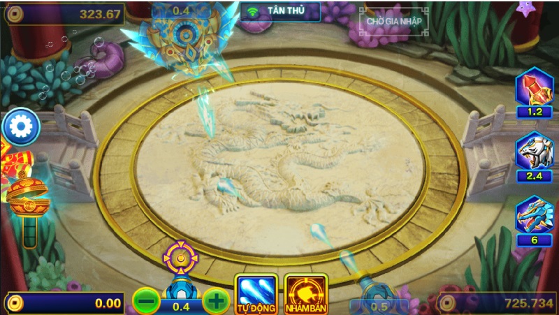 Bắn cá Thần Tài 2 Đơn giản khi tham gia game bắn cá
