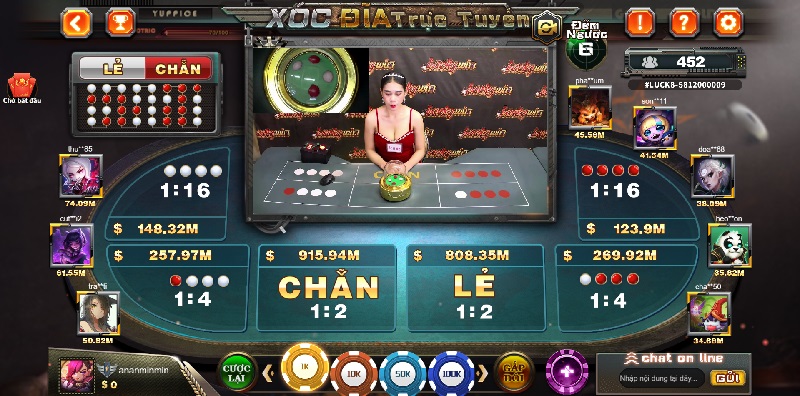 Xóc đĩa Livestream 1 Xóc đĩa livestream được đánh giá cao tại LUCK8